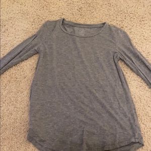 Gray aerie top